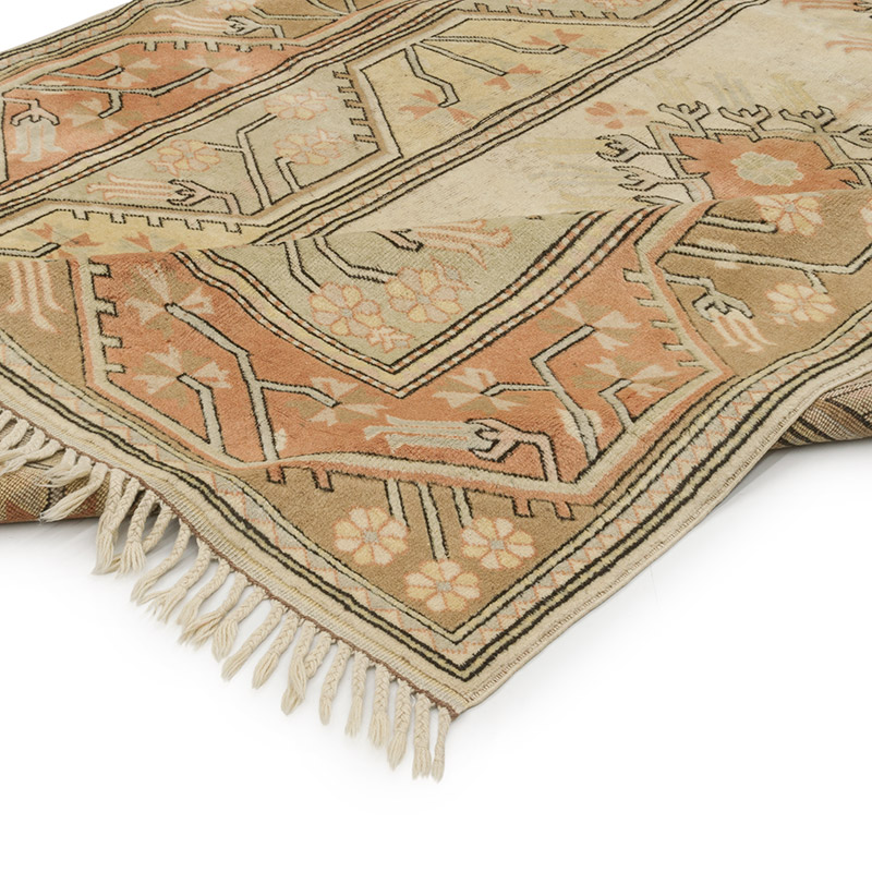 El Dokuma Vintage Halı - 200 cm x 300 cm - K0088031