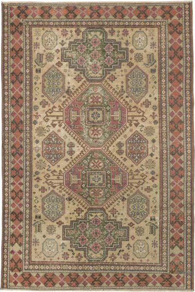 El Dokuma Vintage Halı - 120 cm x 178 cm