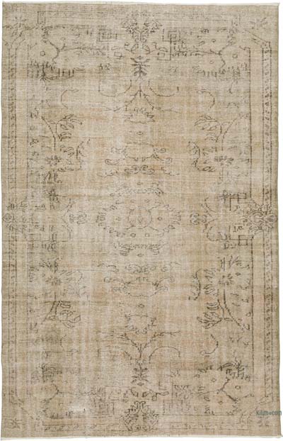 Alfombra Vintage Turca Anudada a Mano - 178 cm x 278 cm