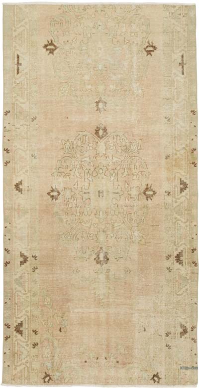Vintage Turkish Hand-Knotted Rug - 4' 6" x 8' 8" (54" x 104")