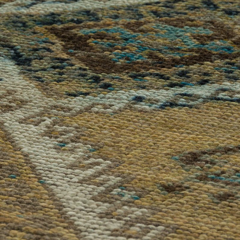 Alfombra Vintage Turca Anudada a Mano - 144 cm x 261 cm - K0088047