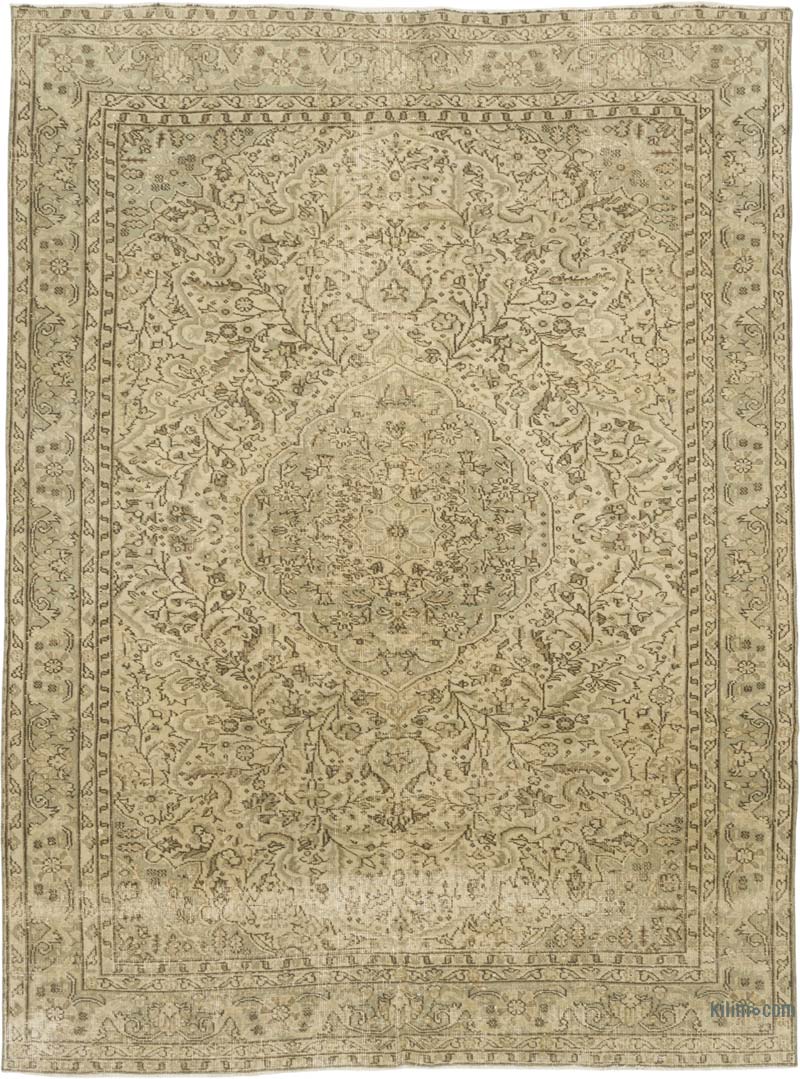 El Dokuma Vintage Halı - 211 cm x 286 cm - K0088048