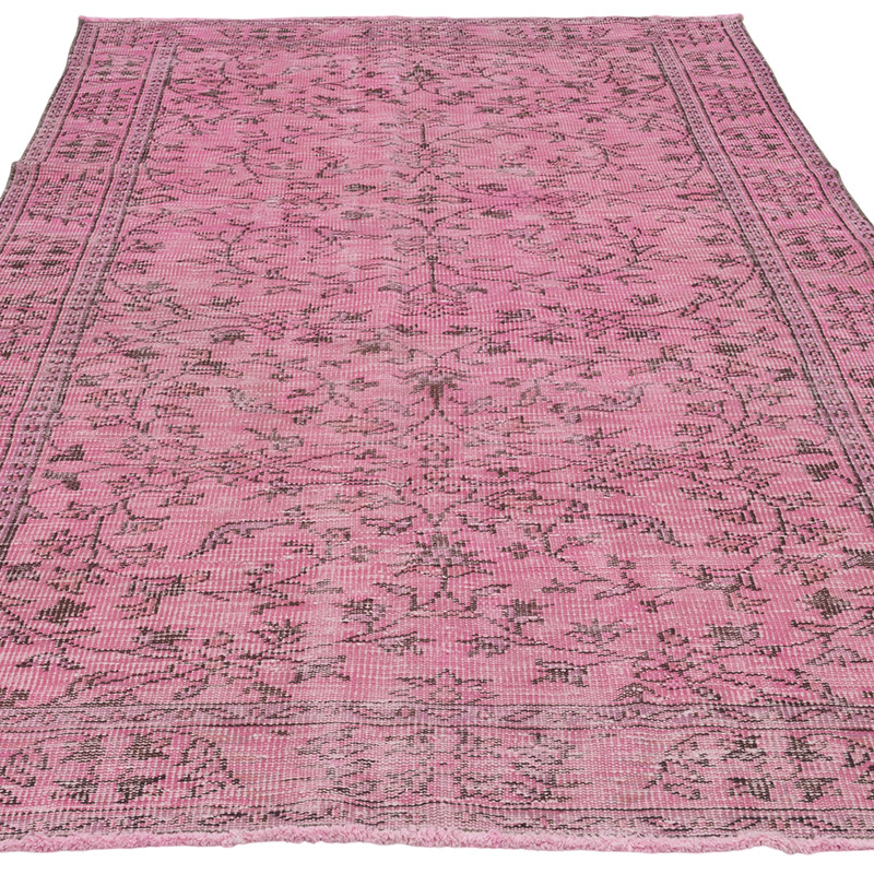 Alfombra Turca Vintage Sobre-teñida - K0088051