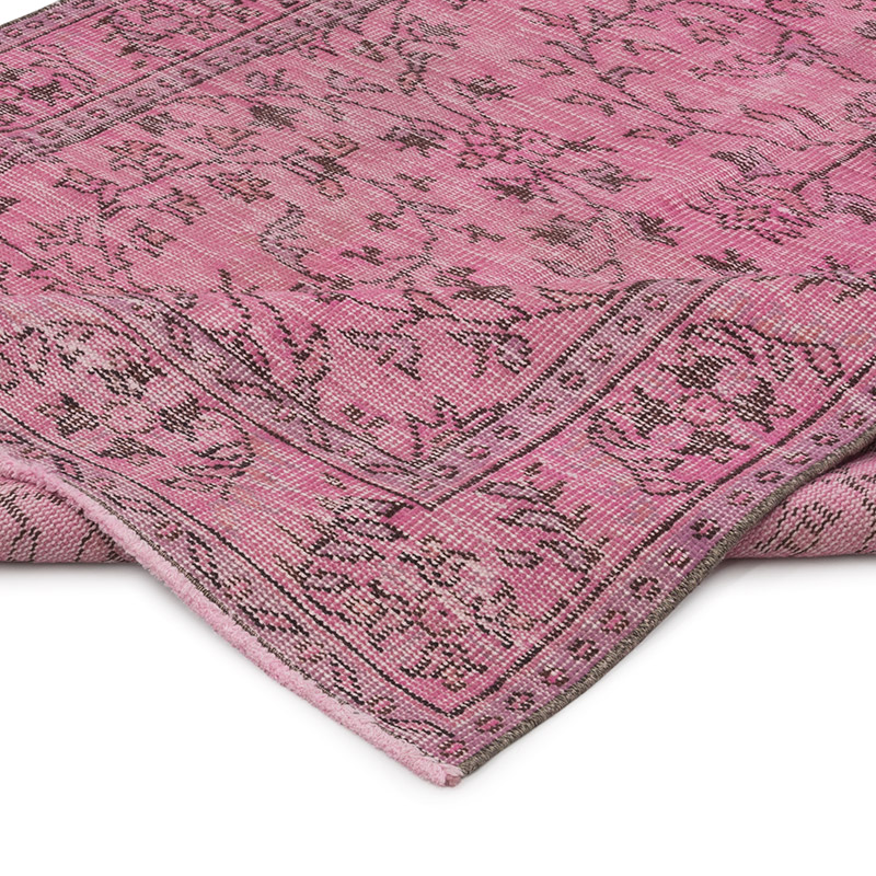 Alfombra Turca Vintage Sobre-teñida - K0088051