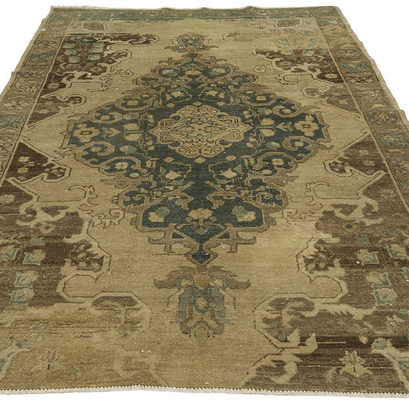 El Dokuma Vintage Halı - 142 cm x 239 cm - K0088053