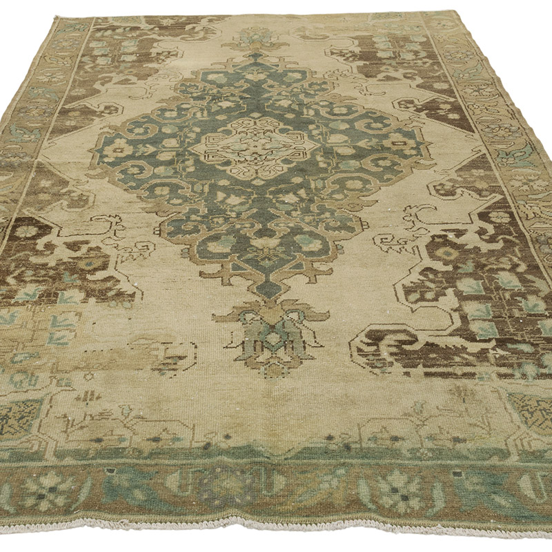 El Dokuma Vintage Halı - 142 cm x 239 cm - K0088053