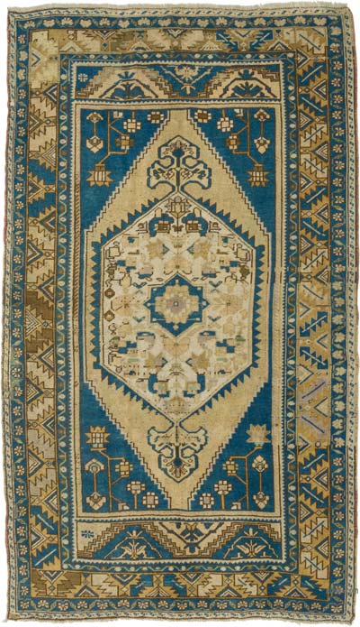 El Dokuma Vintage Halı - 130 cm x 230 cm