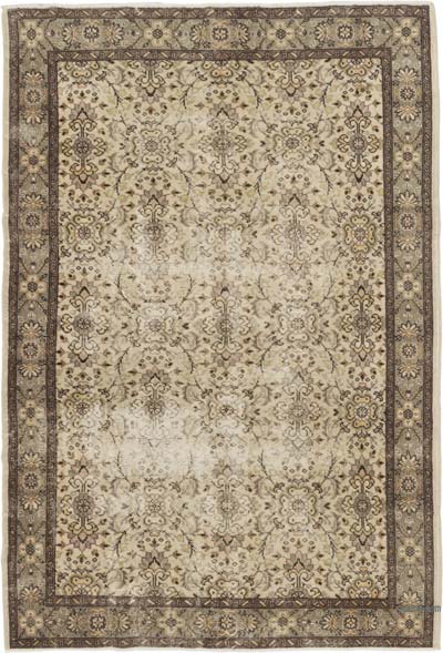 El Dokuma Vintage Halı - 178 cm x 261 cm