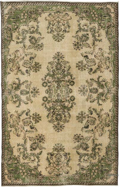 El Dokuma Vintage Halı - 176 cm x 277 cm