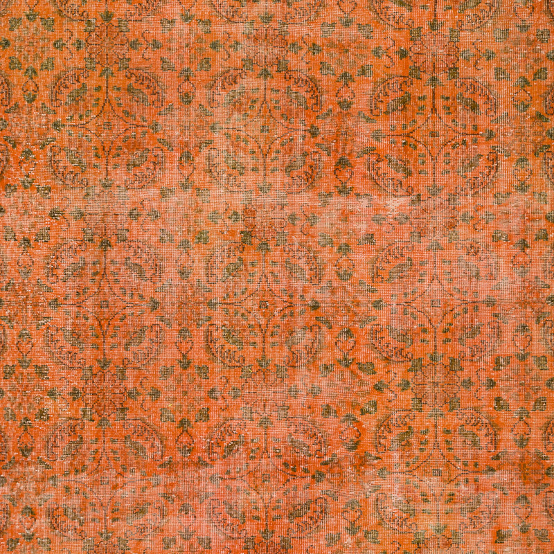 Alfombra Turca Vintage Sobre-teñida - K0088057