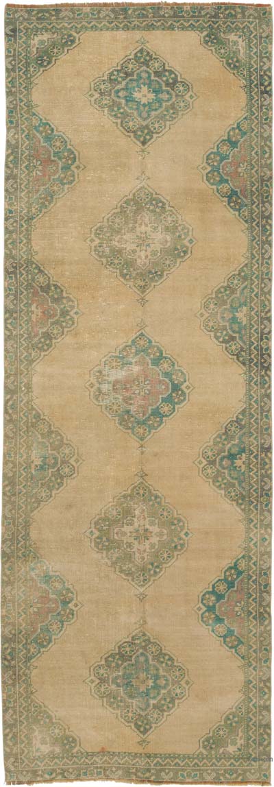 Vintage Anadolu Yolluk - 108 cm x 315 cm