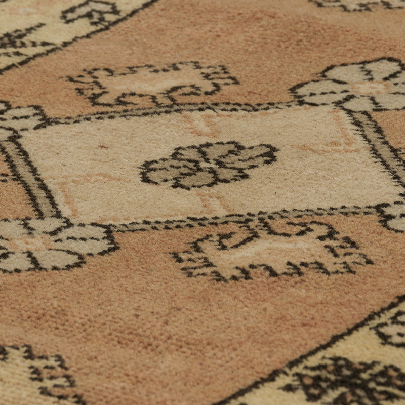 Pasillo Vintage Turco Anudado a Mano - 76 cm x 196 cm - K0088062