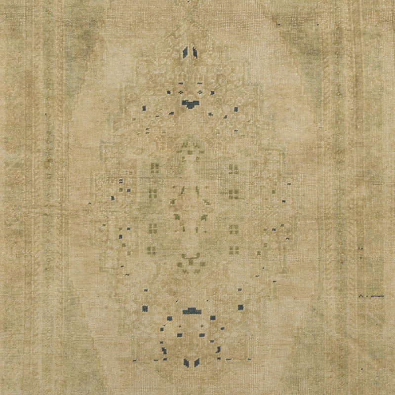 Pasillo Vintage Turco Anudado a Mano - 130 cm x 290 cm - K0088064