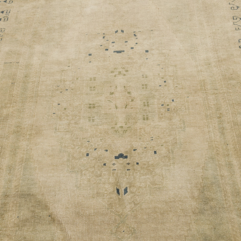 Pasillo Vintage Turco Anudado a Mano - 130 cm x 290 cm - K0088064