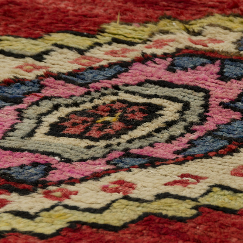 Vintage Turkish Hand-Knotted Rug - 4' 4" x 8' 6" (52" x 102") - K0088066