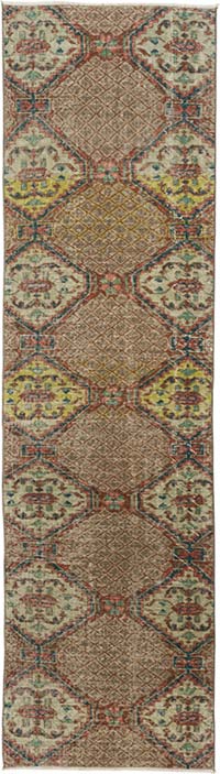 Vintage Anadolu Yolluk - 75 cm x 266 cm