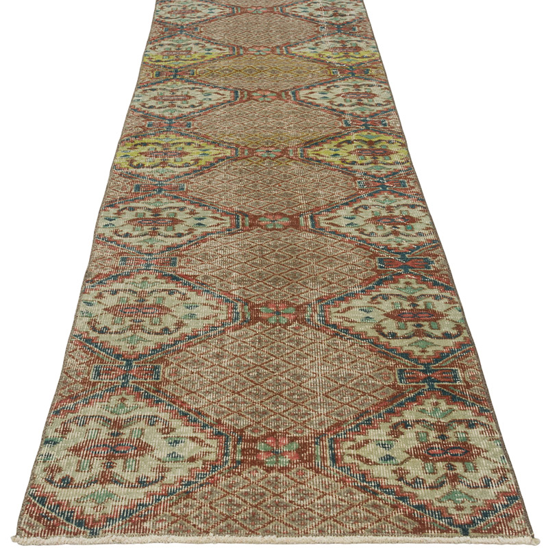 Vintage Anadolu Yolluk - 75 cm x 266 cm - K0088067