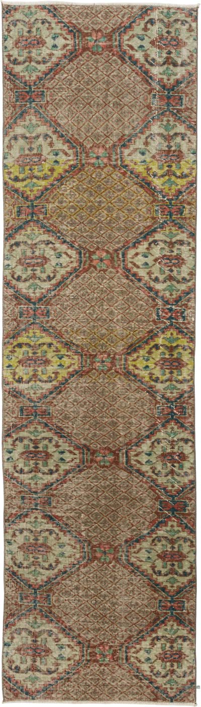 Vintage Anadolu Yolluk - 75 cm x 266 cm