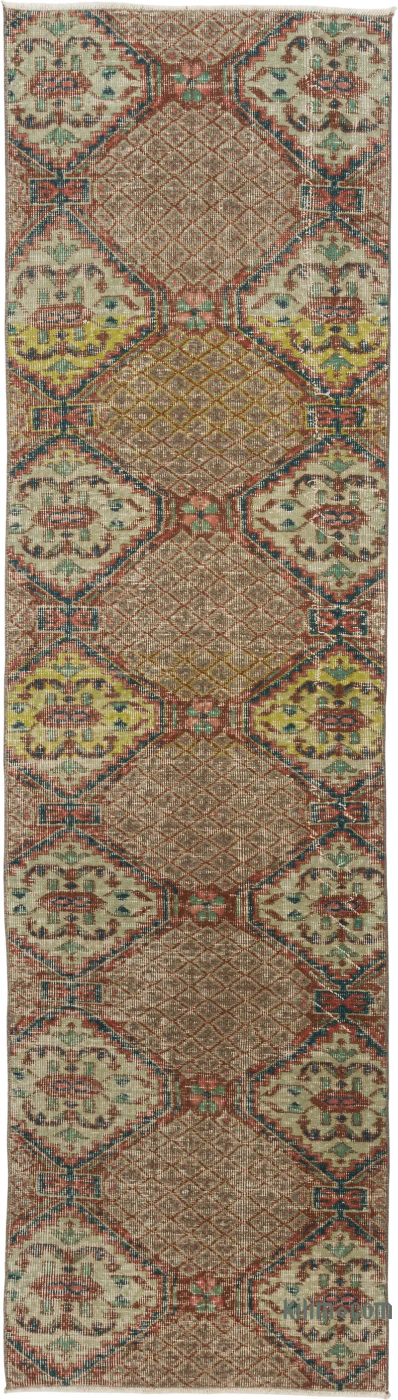 Vintage Anadolu Yolluk - 75 cm x 266 cm - K0088067