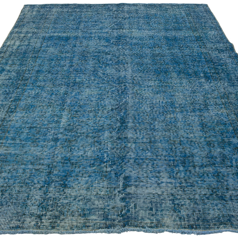 Alfombra Turca Vintage Sobre-teñida - K0088068