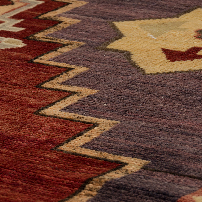Alfombra Vintage Turca Anudada a Mano - 140 cm x 273 cm - K0088069