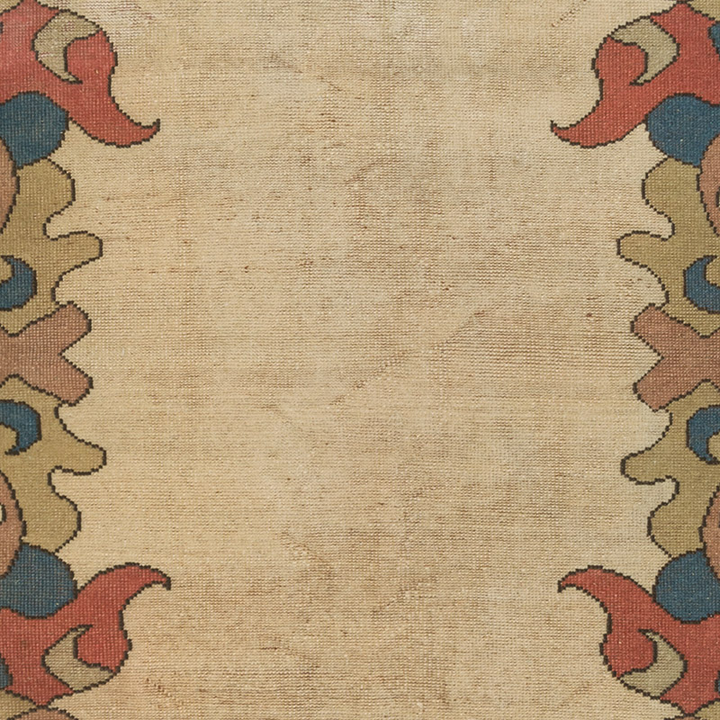 Alfombra Vintage Turca Anudada a Mano - 130 cm x 192 cm - K0088072