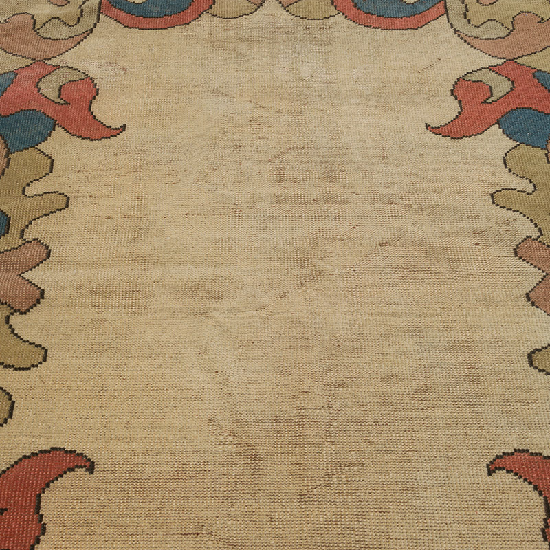 Alfombra Vintage Turca Anudada a Mano - 130 cm x 192 cm - K0088072