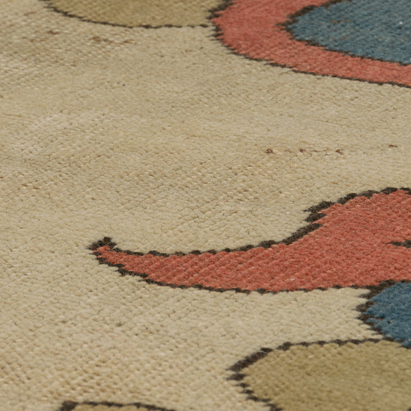 Alfombra Vintage Turca Anudada a Mano - 130 cm x 192 cm - K0088072