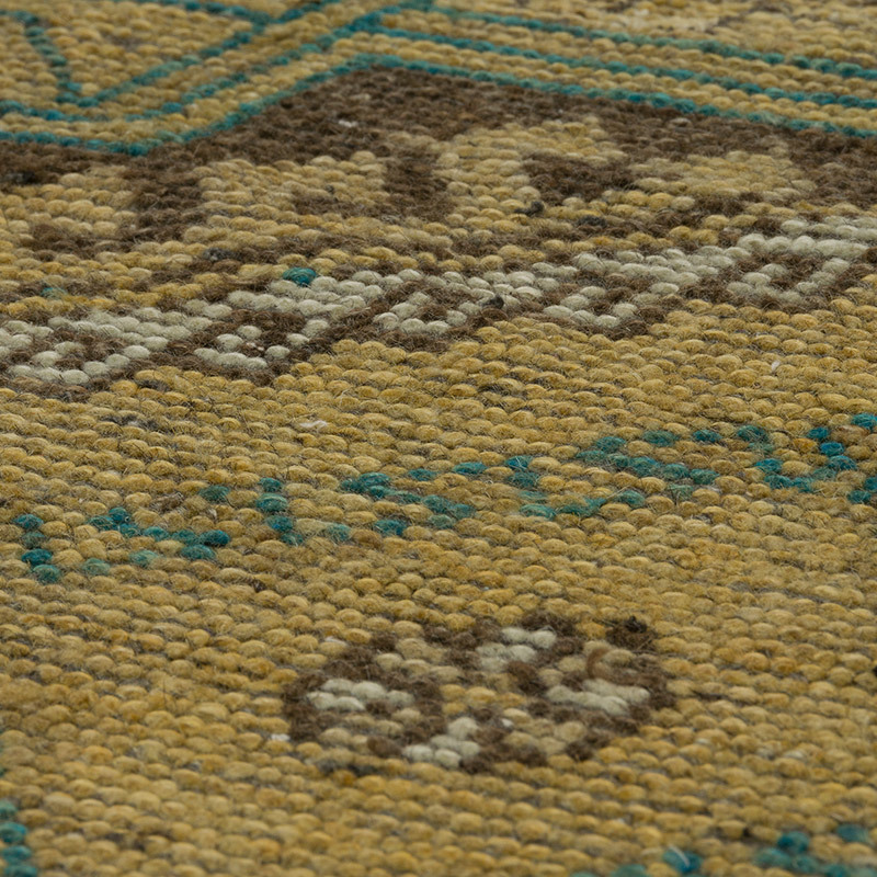 Vintage Turkish Hand-Knotted Runner - 4' 5" x 10' 10" (53" x 130") - K0088073