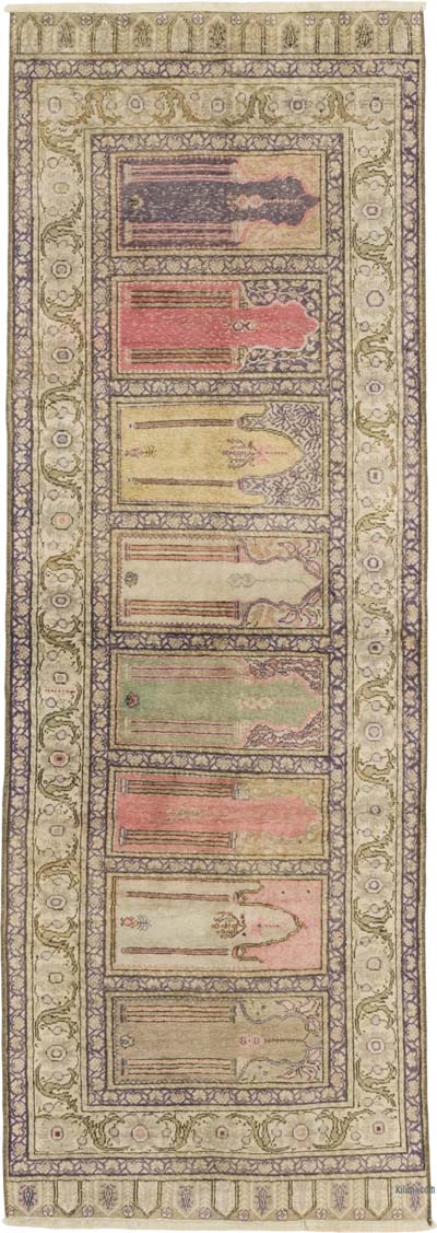 Vintage Anadolu Yolluk - 81 cm x 231 cm