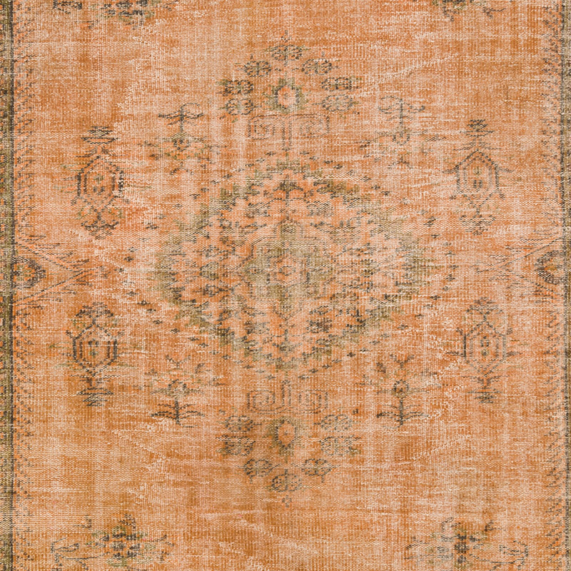 Alfombra Turca Vintage Sobre-teñida - K0088076