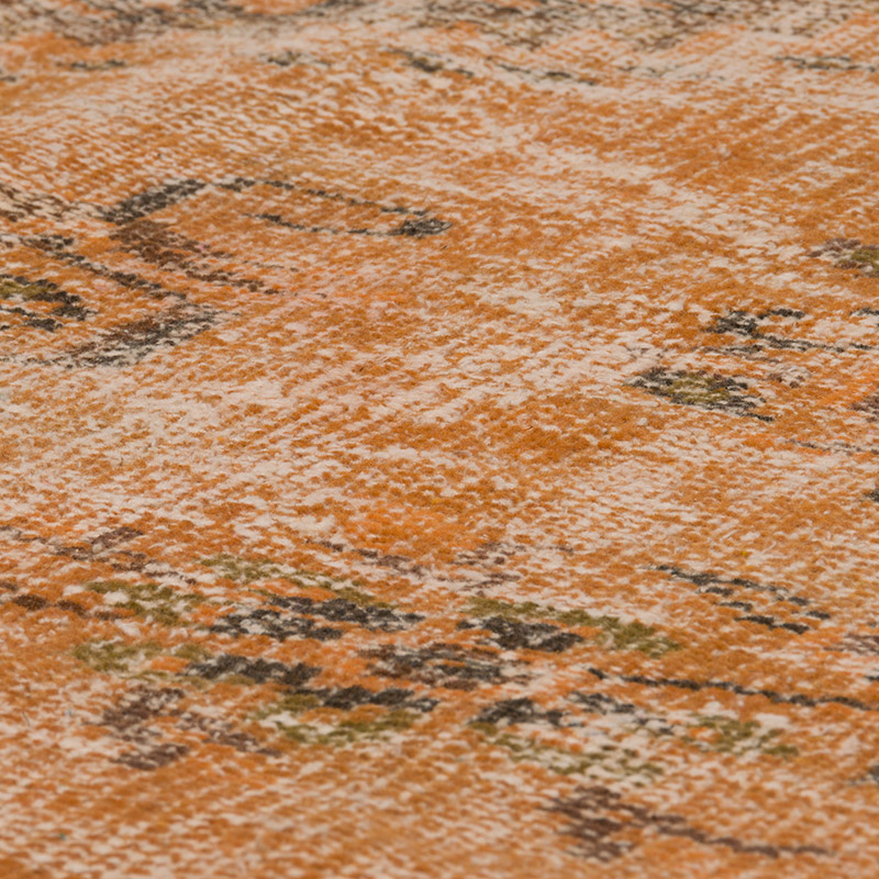 Alfombra Turca Vintage Sobre-teñida - K0088076