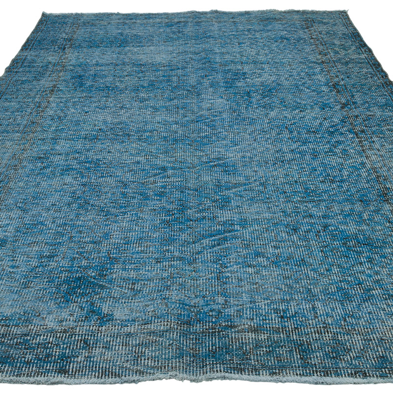 Alfombra Turca Vintage Sobre-teñida - K0088077