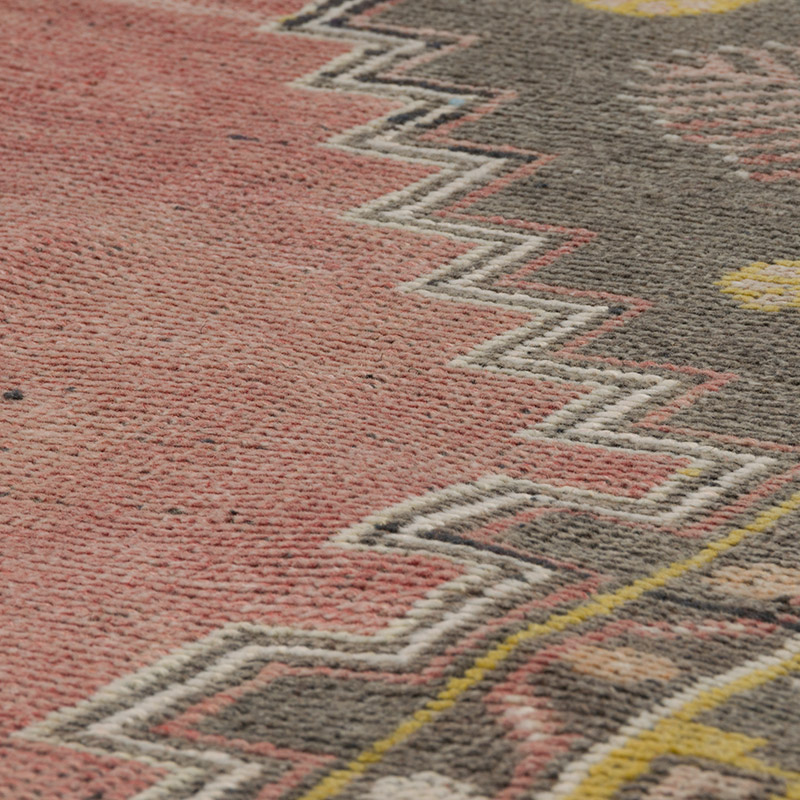 El Dokuma Vintage Halı - 121 cm x 217 cm - K0088079