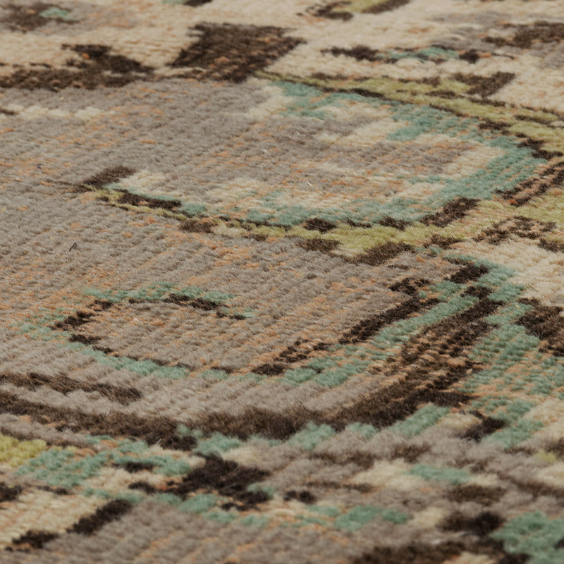 Vintage Turkish Hand-Knotted Rug - 5' 8" x 9'  (68" x 108") - K0088084