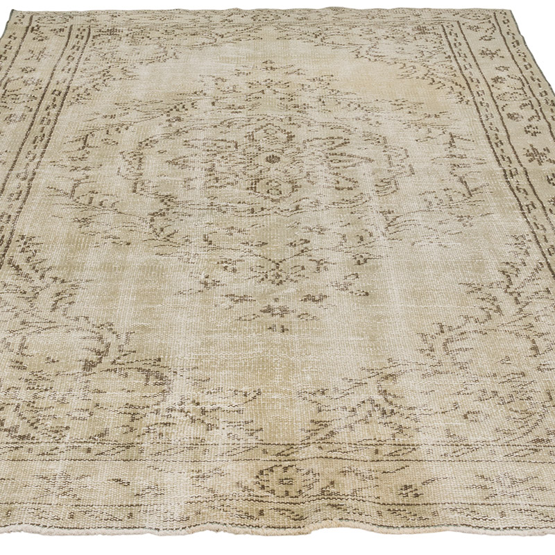 Alfombra Turca Vintage Sobre-teñida - K0088088