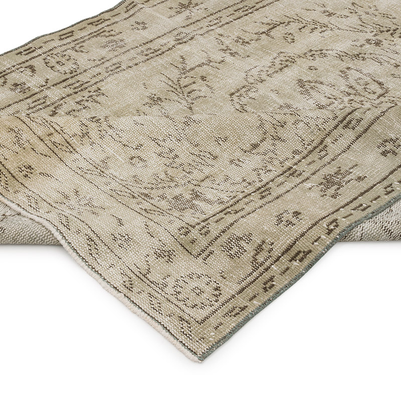 Alfombra Turca Vintage Sobre-teñida - K0088088