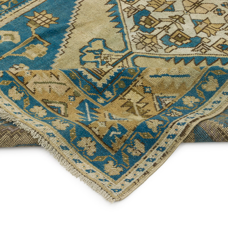Vintage Turkish Hand-Knotted Rug - 4' 3" x 8'  (51" x 96") - K0088090