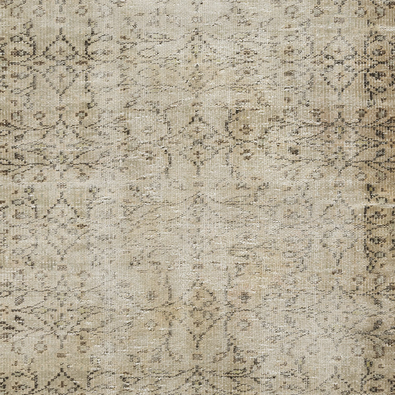 Over-dyed Vintage Hand-Knotted Turkish Rug - K0088092