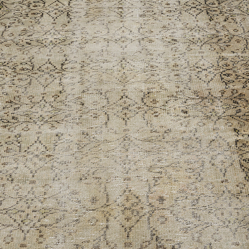 Over-dyed Vintage Hand-Knotted Turkish Rug - K0088092
