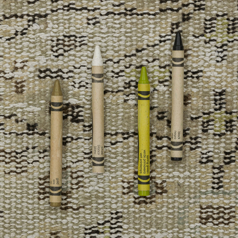 Over-dyed Vintage Hand-Knotted Turkish Rug - K0088092