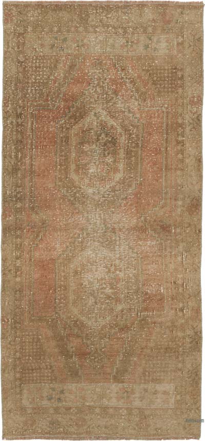 El Dokuma Vintage Halı - 98 cm x 212 cm