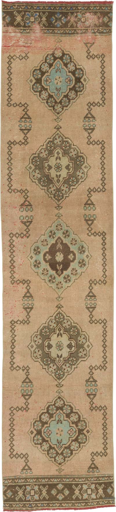 Vintage Anadolu Yolluk - 74 cm x 328 cm