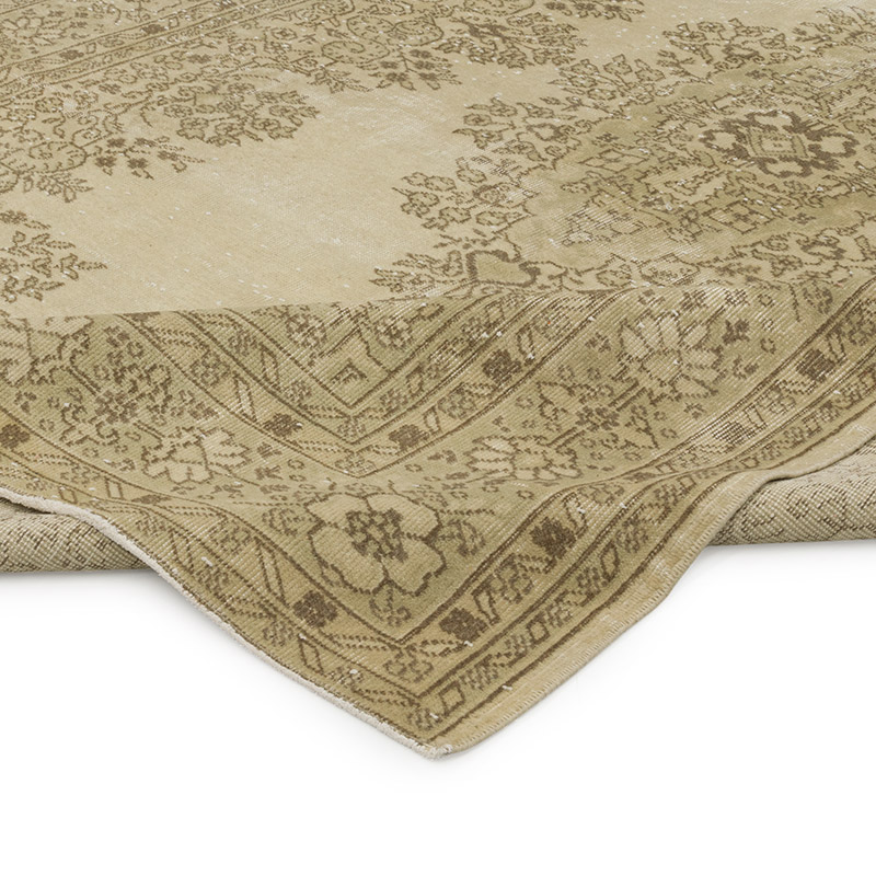 Alfombra Vintage Turca Anudada a Mano - 215 cm x 317 cm - K0088097