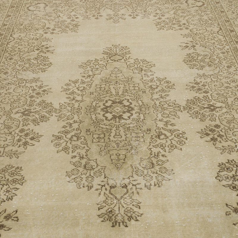 Alfombra Vintage Turca Anudada a Mano - 215 cm x 317 cm - K0088097