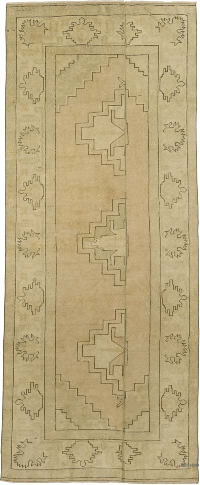 Vintage Anadolu Yolluk - 115 cm x 276 cm
