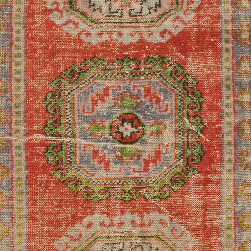 Vintage Turkish Hand-Knotted Runner - 4' 4" x 11' 11" (52" x 143") - K0088102