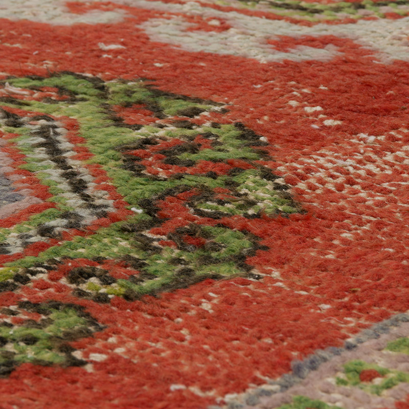 Vintage Turkish Hand-Knotted Runner - 4' 4" x 11' 11" (52" x 143") - K0088102