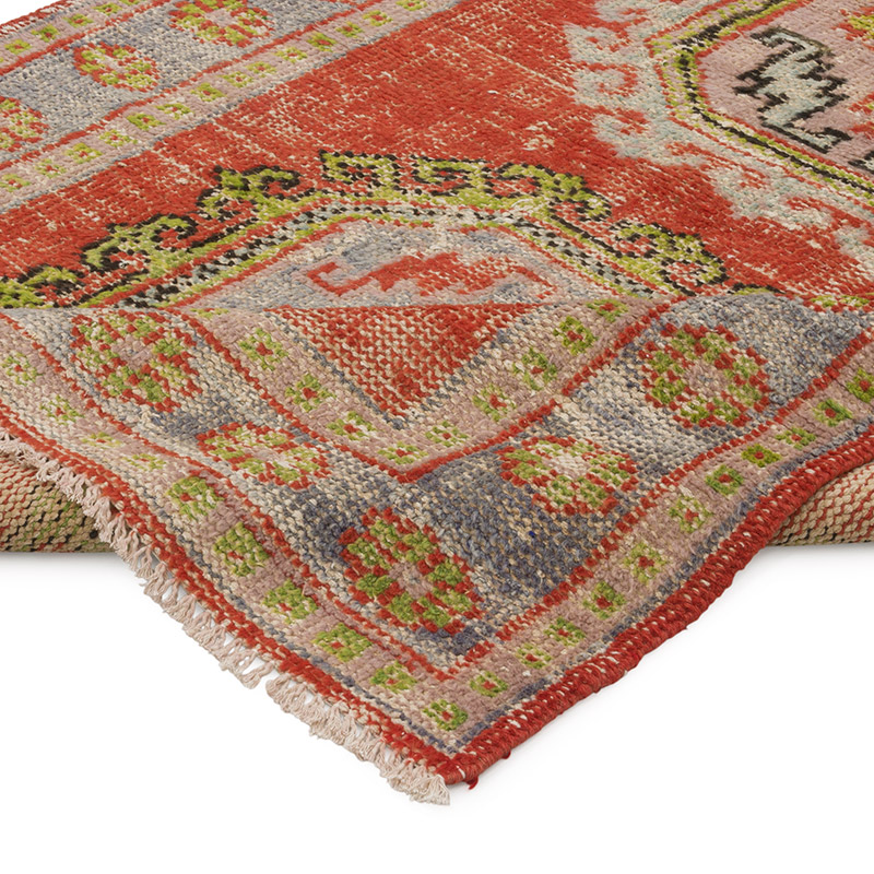 Vintage Turkish Hand-Knotted Runner - 4' 4" x 11' 11" (52" x 143") - K0088102
