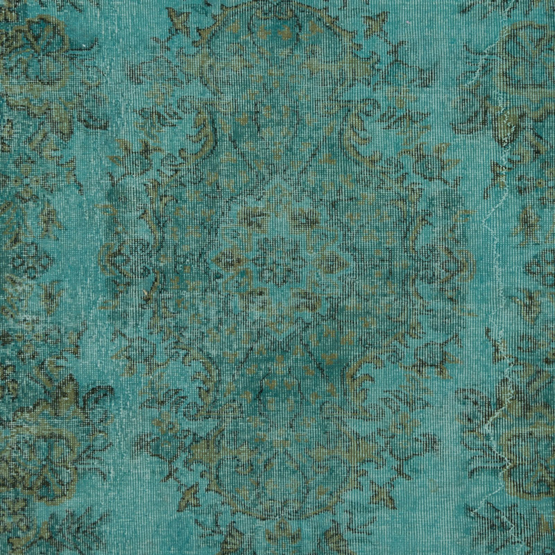 Alfombra Turca Vintage Sobre-teñida - K0088103